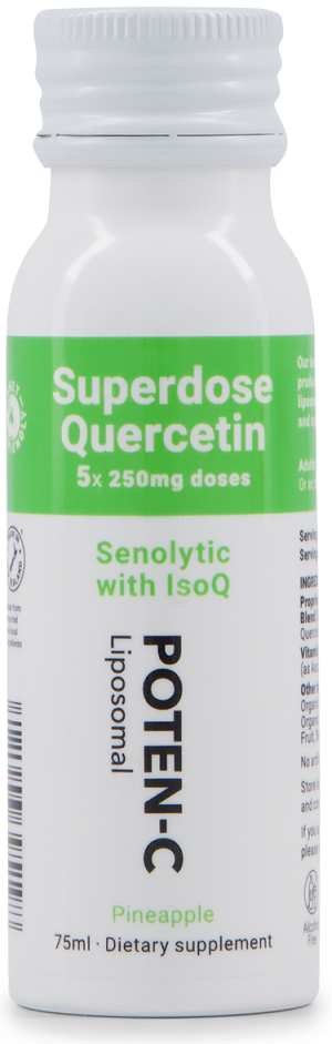 Poten-C Liposomal Superdose Quercetin 75ml - Pineapple